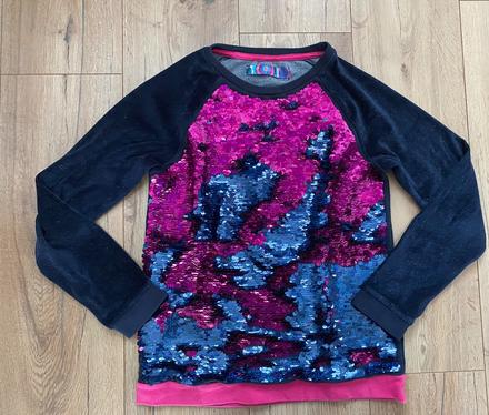 Detska mikina s flitrami desigual, desigual,146