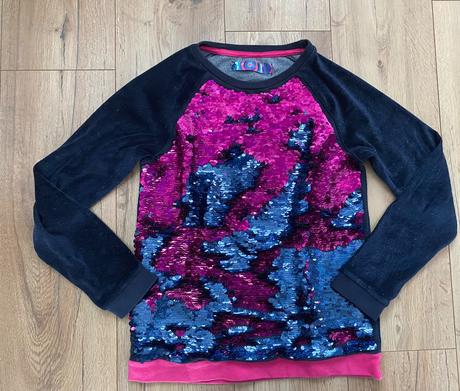 Detska mikina s flitrami desigual, desigual,146