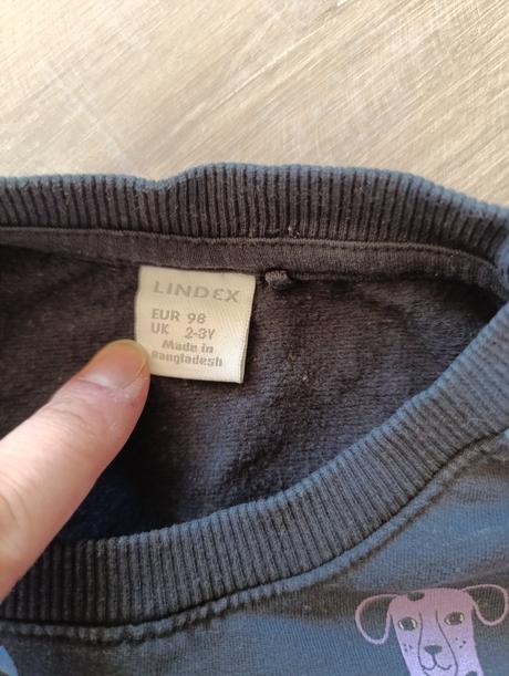 Lindex mikina dalmatinci, lindex,98