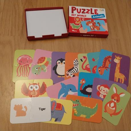 Detske puzzle zvierata, 