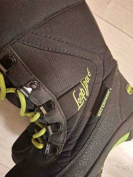 Snehule čižmy 29 zateplene 19cm vnútro, 29