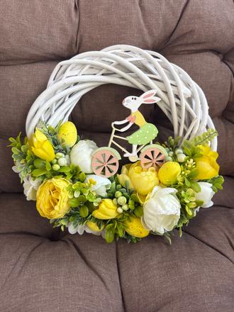 Veľkonočný veniec na dvere, 