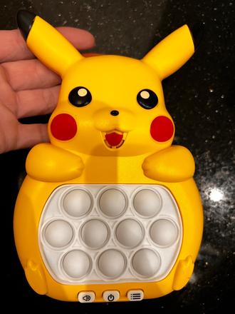 Pop it speed push pokemón-prenosná herna konzola,