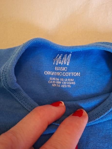 Body s dlhým rukávom, h&m,86