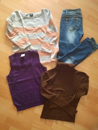 Balík dámskeho /dievčenského oblečenia xs/s, xs