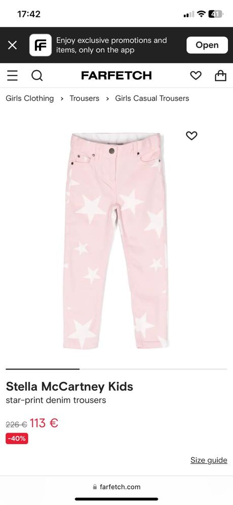 Rifle stella mccartney, 140