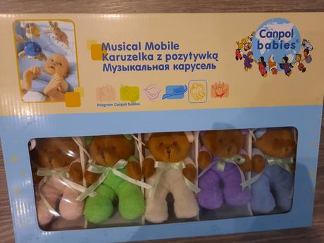 Kolotoč s hudbou canpol babies, 
