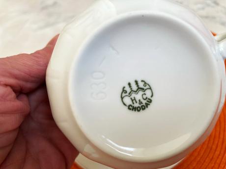 Starož.porcelán h&c chodau,