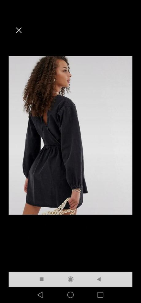 Riflove šaty asos, 44