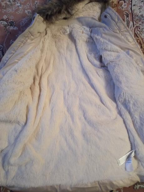 Zimná bunda s kožušinkou, f&f,146