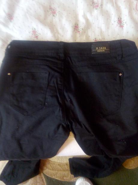 Čierne rifle, denim,32