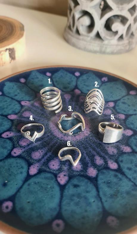 Prstene z 925 striebra, 