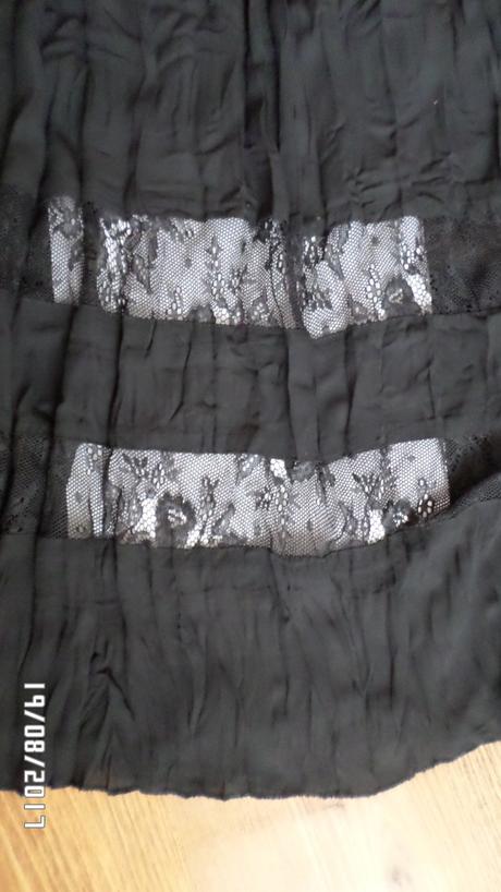 Sukňa s čipkou, bonprix,40