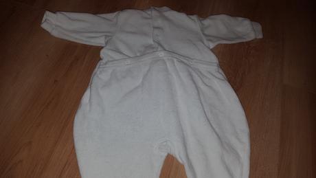 Zamatové dupačky s mačičkou, h&m,62