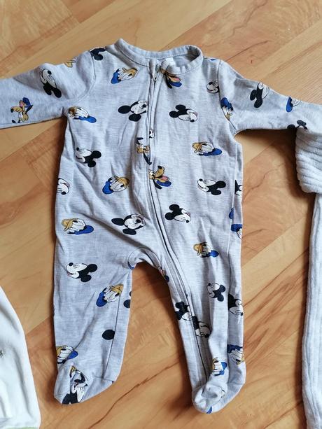 3x pyžamka, dupačky - 56/62, baby club,56