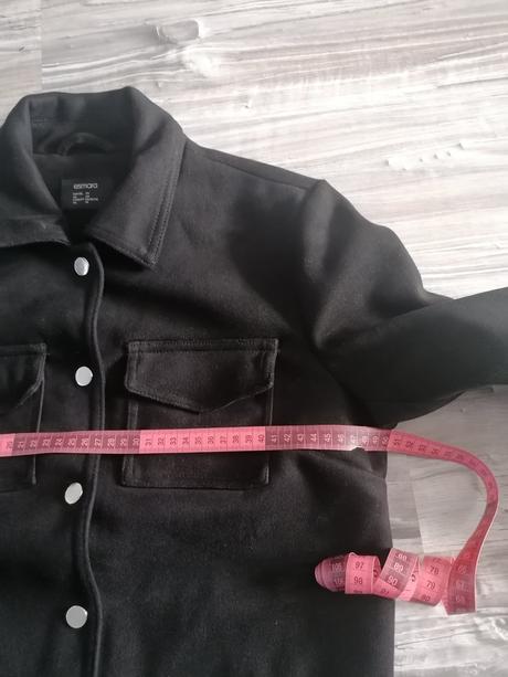 Bunda-imitácia brusenej kože, esmara,m