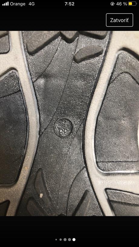 Turistické sandále, 38