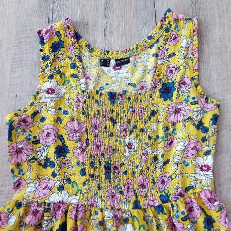 Žlté kvetinové šaty, bonprix,42