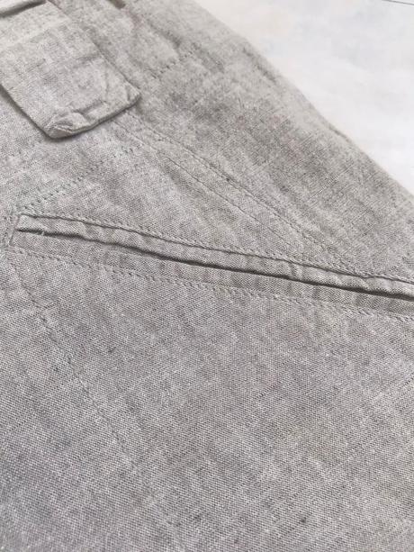 Ľanové bermudy wearhouse, l