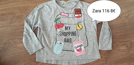 Zara tričko s dlhým rukávom 116, zara,116
