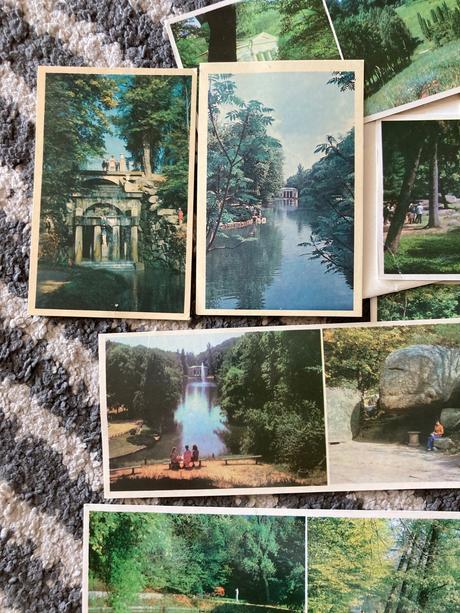 Súbor ruské pomníky a parky (1983),