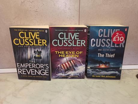 Clive cussler - v anglickom jazyku, 