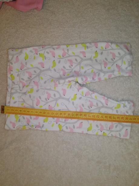 Súprava, obojstranný kabátik, legínky a body, 68