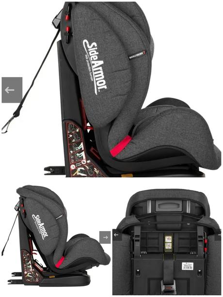 Autosedačka petite&mars prime ii isofix 9-36 kg, petite&mars
