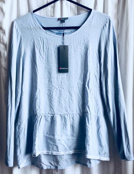 Street one baby blue top/blúzka...vel.38/m, street one,38 / m