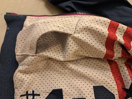 Obojstranná modrá bunda proti vetru, 92