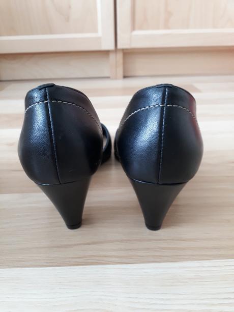 Kožené lodičky otvorené lasocki v.38, lasocki,38