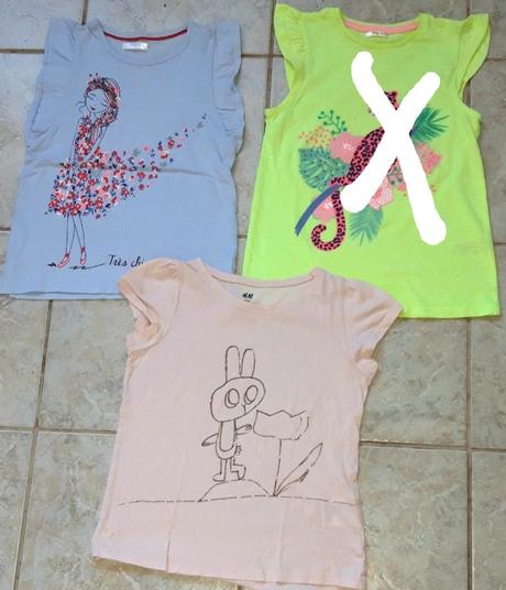 Balíček tričiek 128/134, 122–134