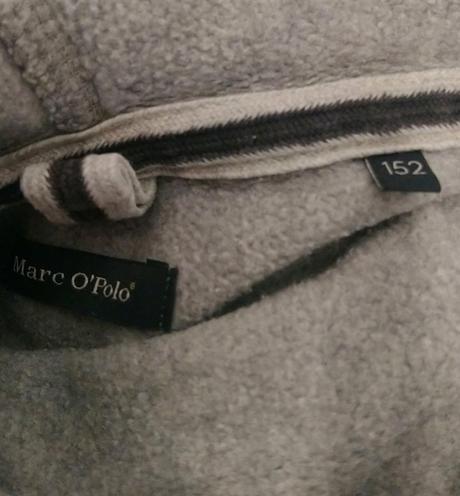 Sivá mikina s kapucňou, marc o polo, 146-152 cm, marc o´polo,152