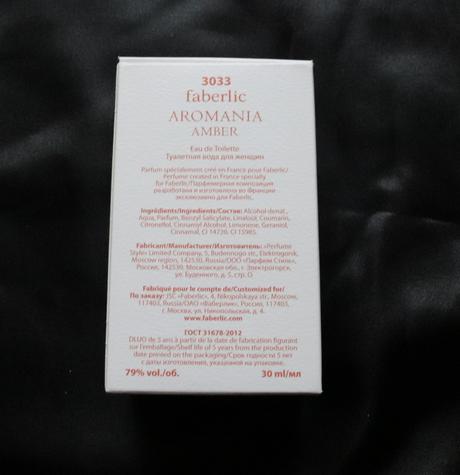 Parfém amber,