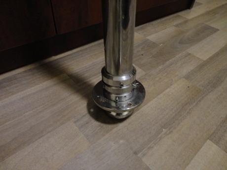 Tyč chromová - 260 cm, 