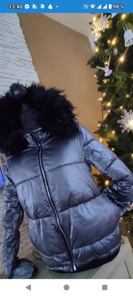 Dámska zimná vetrovka, s