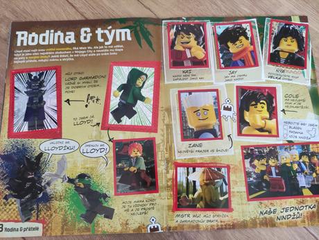 Ninjago samolepkovy album, 
