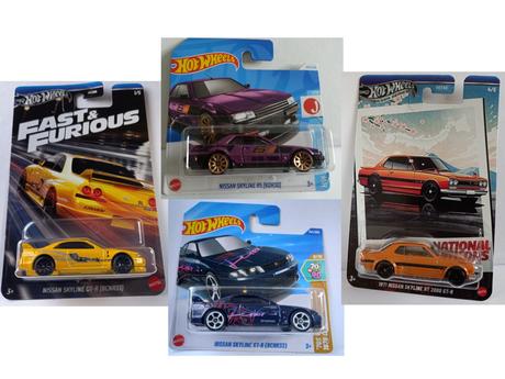 Hot wheels - nissan skyline, 