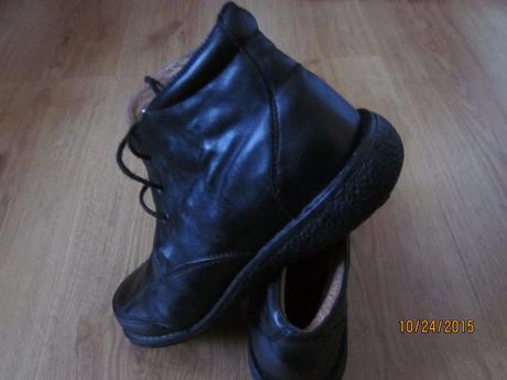 Kožené topánky zn. asylum, asylum,40