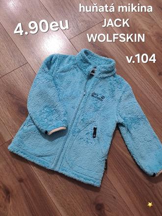 Huňatá mikina jack wolfskin, jack wolfskin,104