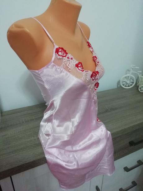 Nocna kosielka saten s, m, s