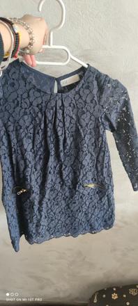Čipkované šaty, h&m,110