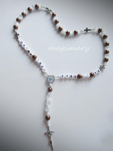 Personalizované ružence ku krstu, prijím., svadbe, 