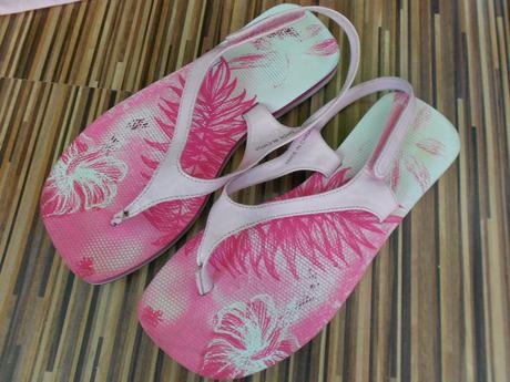 Ruzove bata zabky - znizena cena, baťa,36