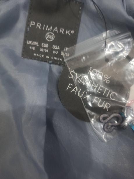 Dámska kožušinková vesta primark xxs, primark,34