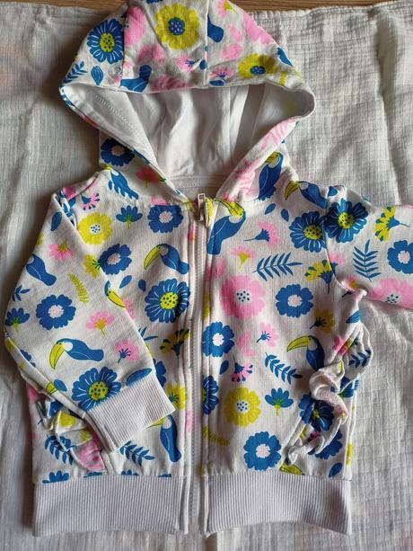 Detská mikina, fox & bunny,62