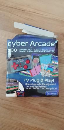Retro hry cyber arcade, 