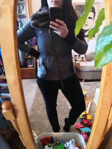 Prechodný kabátik gaudi s pravou kožušinkou, gaudi,s