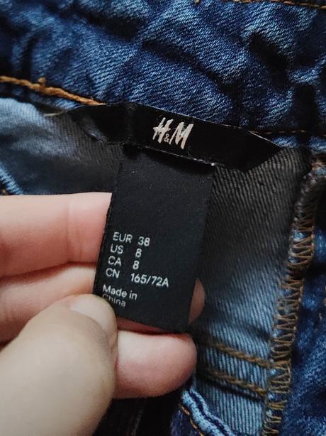 Džínsy h&m, h&m,m