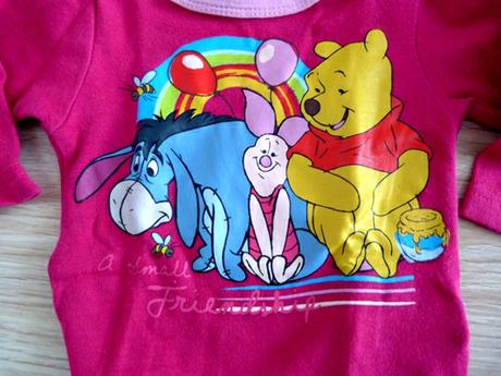 Body s dlhým rukávom disney-macko pooh, disney,56